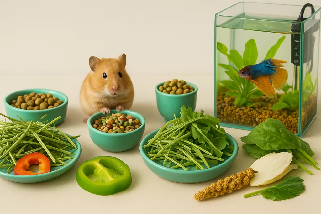 Nutrición para mascotas pequeñas con platos equilibrados